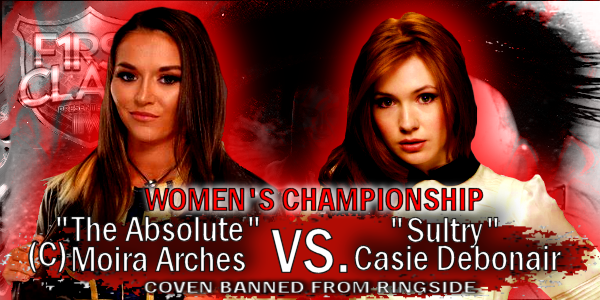 Women’s Championship MatchCoven BANNED from ringside
